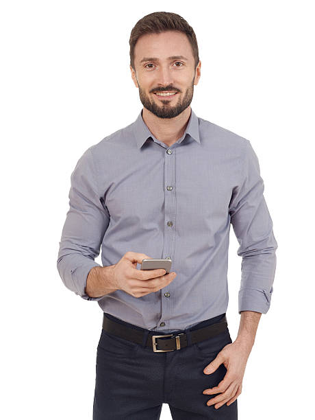 istock Businessman with mobile phone 510794526