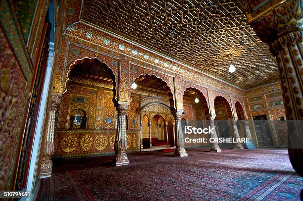 Interior Of Palace Junagarh Fort Bikaner Rajasthan India Stock Photo - Download Image Now