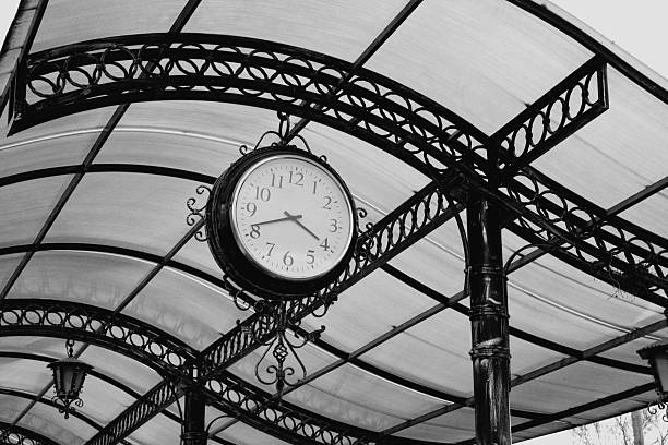 istock old retro clock of one central station 510798898