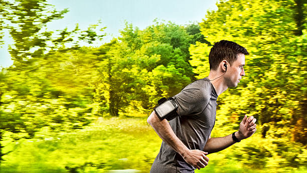 istock Male runner running outdoor 510799576