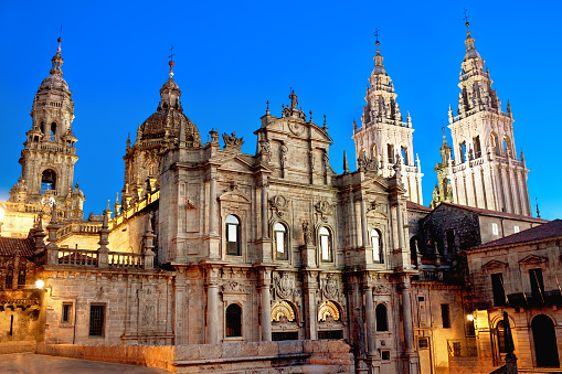 Catedral de Santiago de Compostela. Galicia, España photo