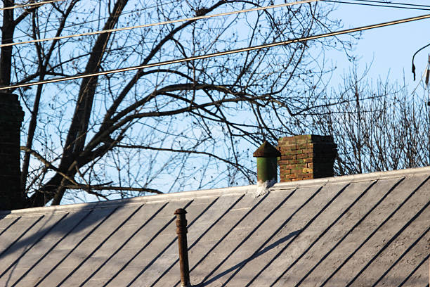 istock House Roof With Brick Chimney 510803256