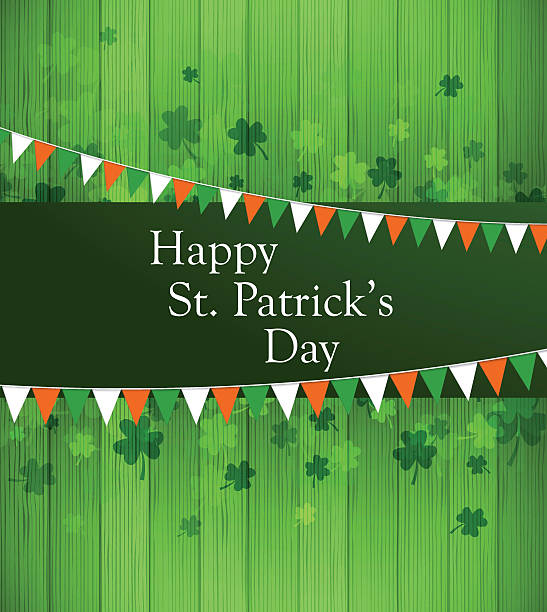 st. patrick's tag hintergrund - wood abstract backgrounds wallpaper pattern stock-grafiken, -clipart, -cartoons und -symbole