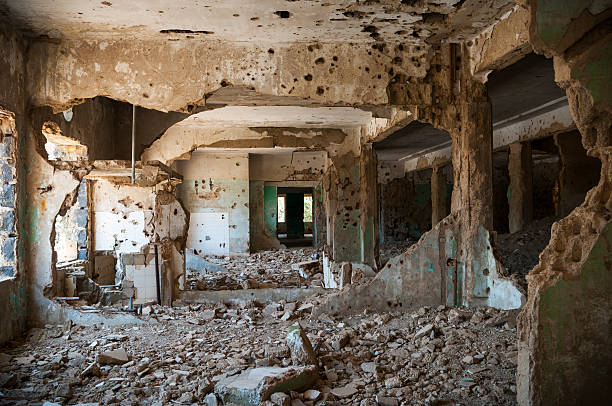 istock War damaged building in Quneitra, Syria 510805954