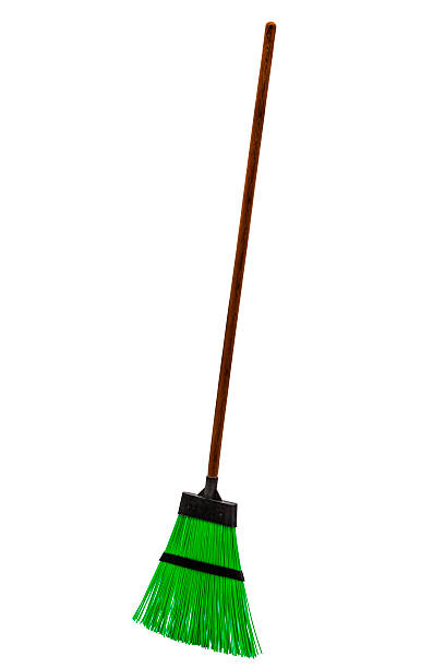 istock Broom, isolated on white background 510843552