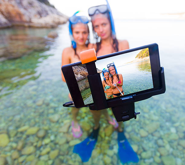 istock Freezing the moment before snorkeling 510843836