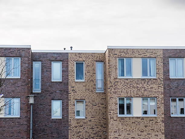 istock Apartment Building Detail with Brick Exterior 510844358