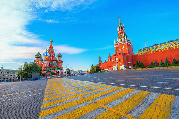 istock Early morning view of Red square. 510848528