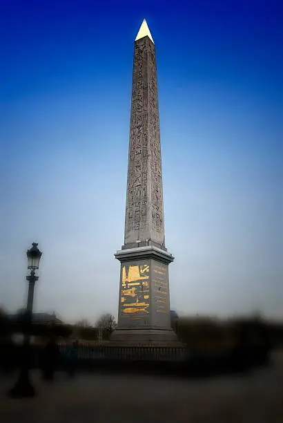 Photo of Obelisk place du concorde paris, France