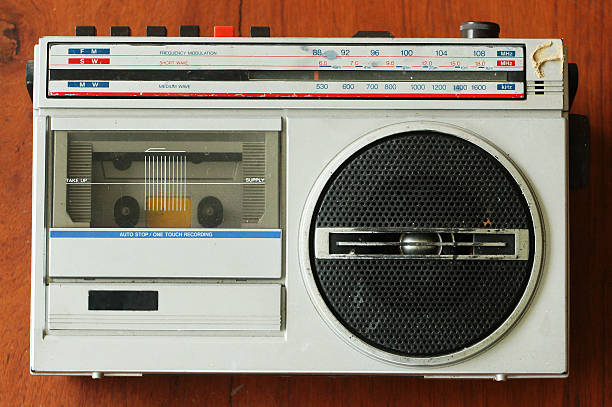 istock Vintage radio cassette 510852375