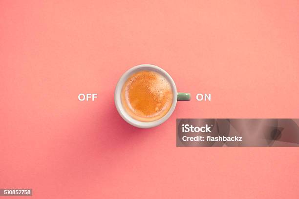 Coffee On Off Stock Photo - Download Image Now - Coffee - Drink, Coffee Cup, Espresso