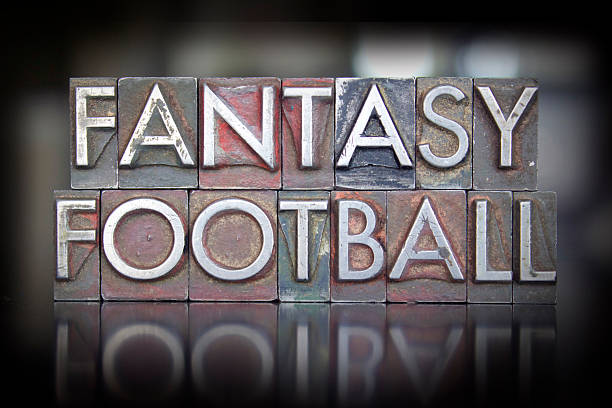 istock Fantasy Football Letterpress 510853415