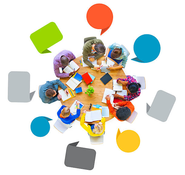 istock Group of Diverse People Brainstorming Together 510855451