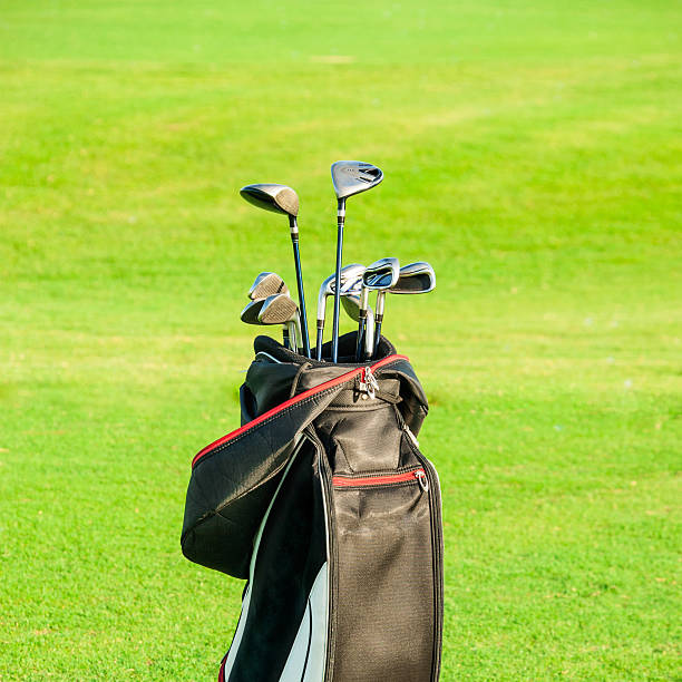 istock Golf club. Bag with golf clubs 510855675