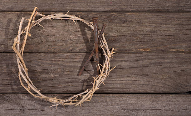 istock Crown of Thorns and Nails 510856596