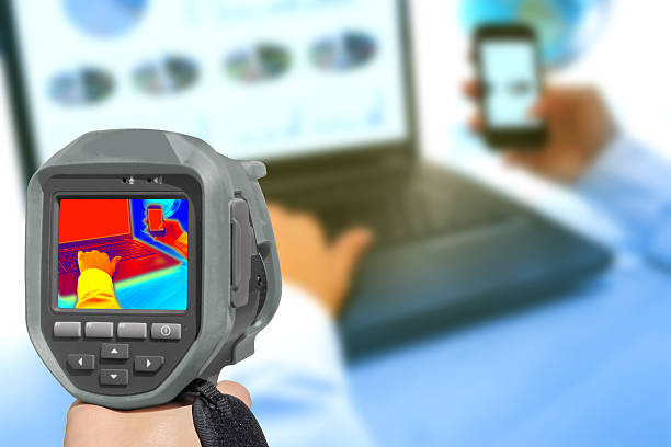 istock Recording With Thermal Camera heat in the office 510857513