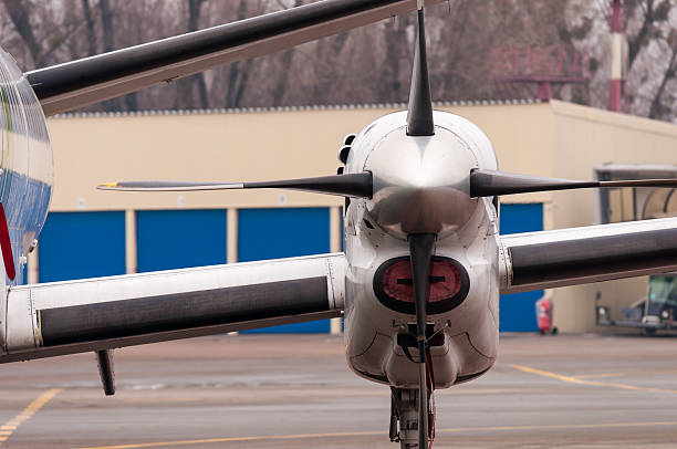 istock Aircraft round piston engine. Transportation, travel industry 510857668