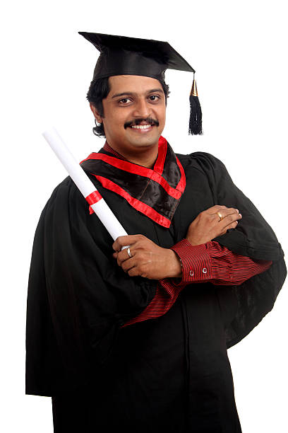 istock Happy Indian graduate 510859386