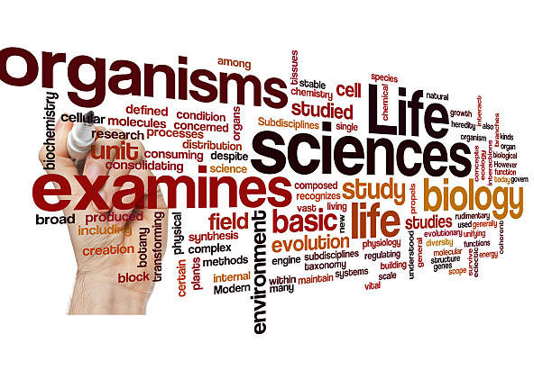 life sciences biology concept background