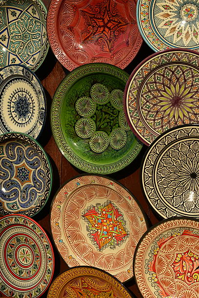 istock Moroccan plates, Marrakech, Africa. 510861148