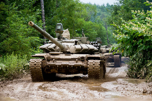 istock Russian tank T-90 510862040