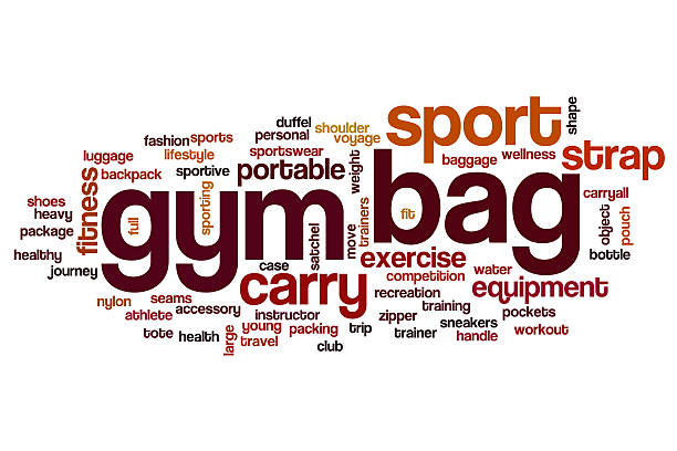 istock Gym bag word cloud concept 510862270