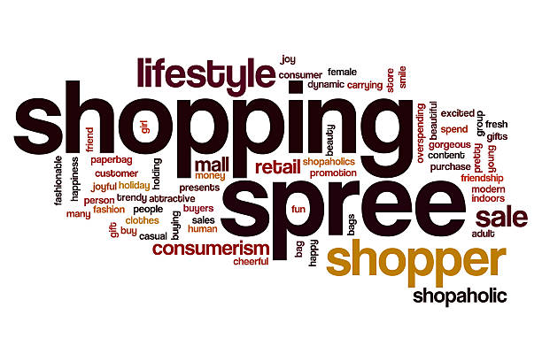 istock Shopping spree word cloud concept 510862490
