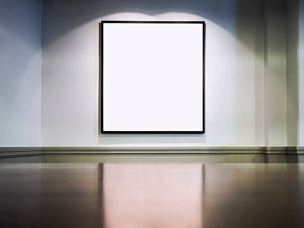 istock Blank Mock up Picture Frame on wall Home decoration 510865190