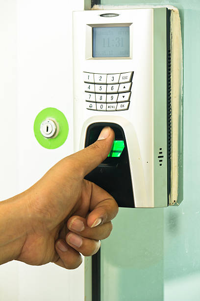 istock electronic key lock the door 510865520
