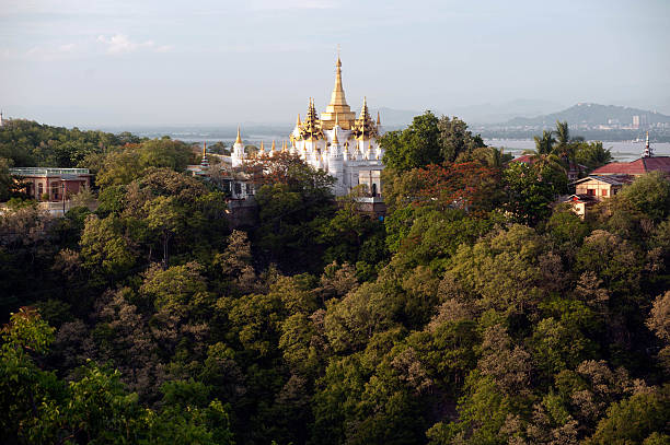 istock View of Pagoda from Sagaing hill,Myanmar. 510867163