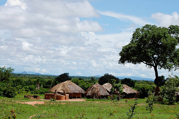 istock Huts Village - Zambia 510867220