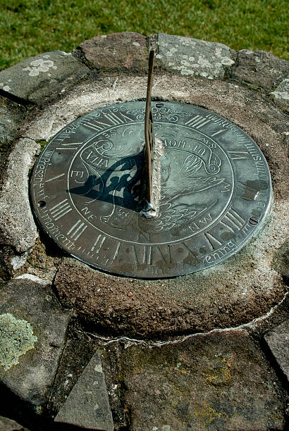 Sundial stock photo