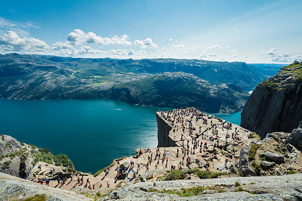 istock Pulpit Rock and Lysefjorden 510870103