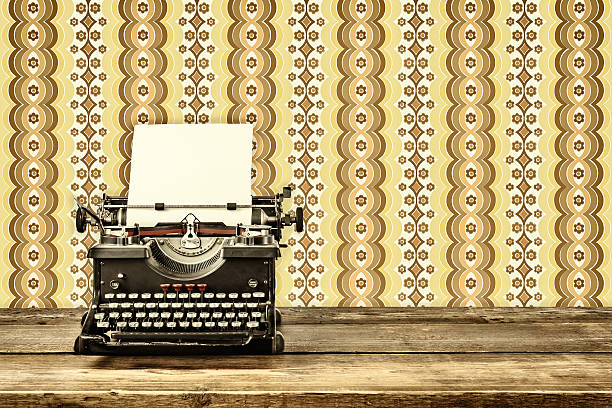 istock Retro styled image of an old typewriter 510871129