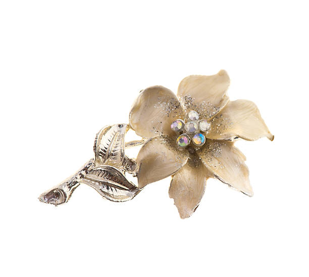 istock flower brooches on white background 510871718