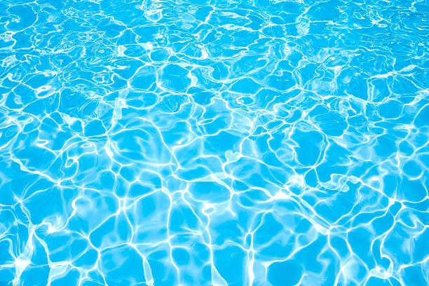 istock Beautiful ripple surface water in swimming pool with sun reflection 510871992