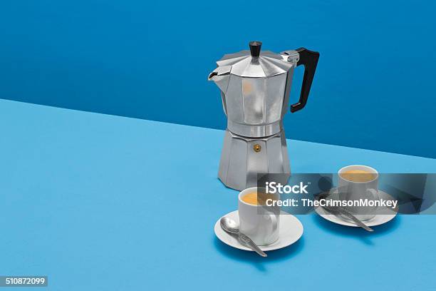 Coffee Stock Photo - Download Image Now - Black Color, Blue, Coffee - Drink