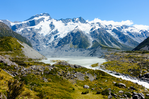 Mount Cook from the Hooker Valley, New Zealand