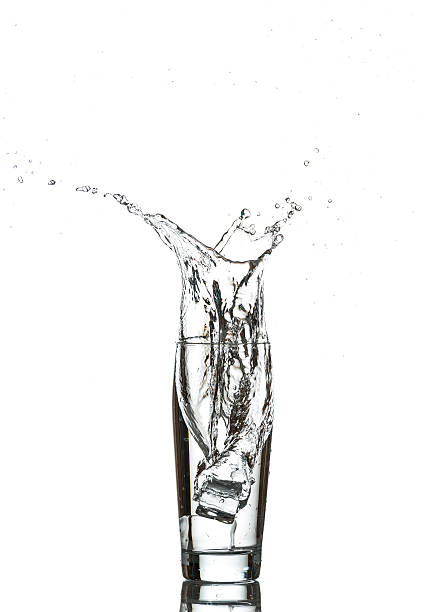 istock Water splashes in the glass 510874648