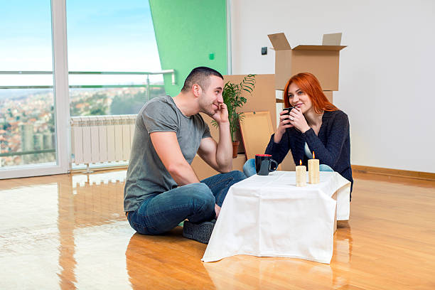 istock Couple Celebrating a New Home 510898839