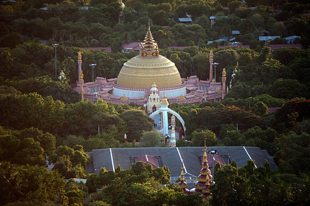 istock View of Pagoda from Sagaing hill,Myanmar. 510901277