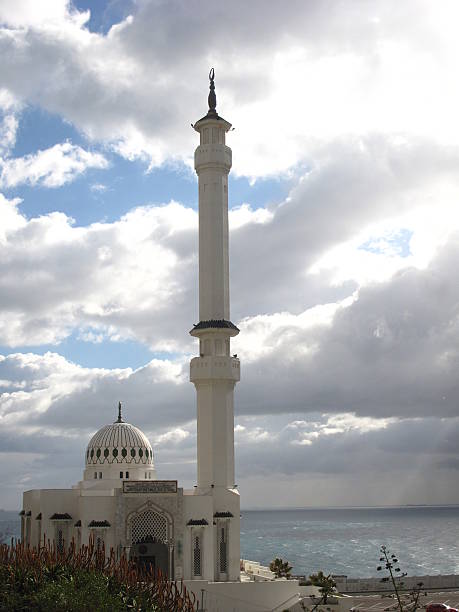 istock White Mosque in cloudy day 510903767