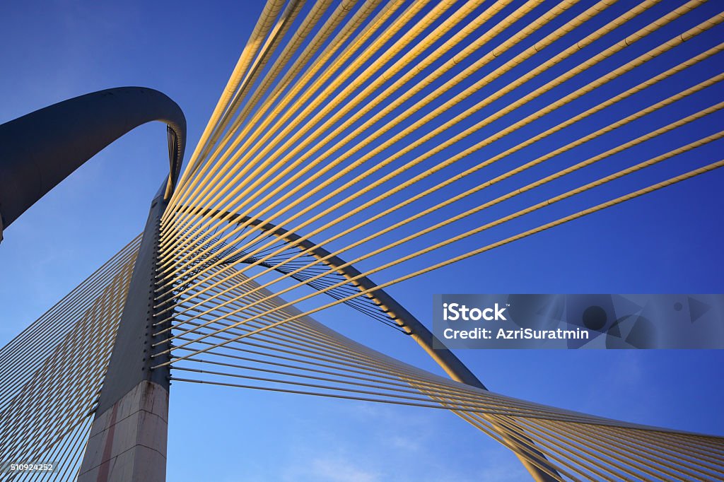Moderne Architektur im Putrajaya-Brücke - Lizenzfrei Abstrakt Stock-Foto