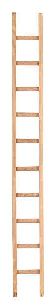 istock High long wooden ladder 510947887