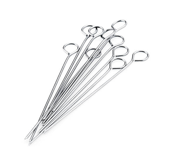 Stainless steel BBQ skewers (sticks, rod)