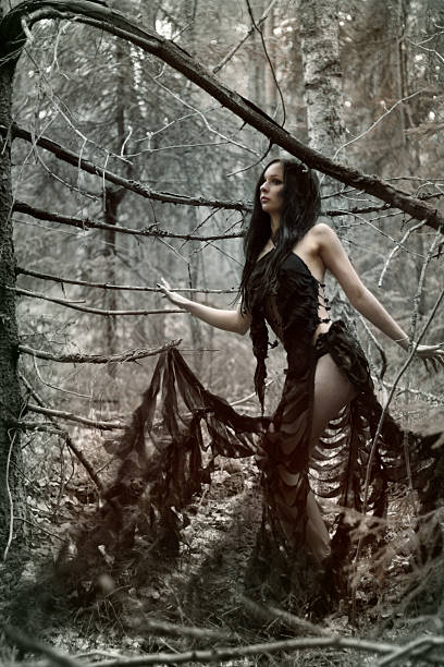 istock Indian woman in a forest 510954406