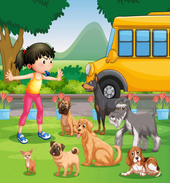 940+ Dog Bus Stock Illustrations, Royalty-Free Vector Graphics