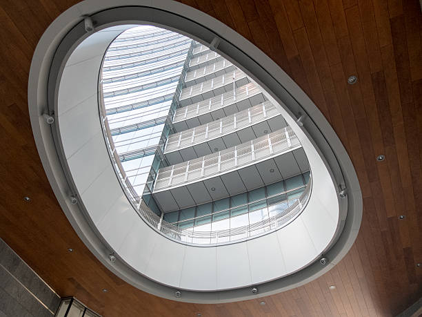 istock Looking Through Skylight at Highrise Apartment 510955564