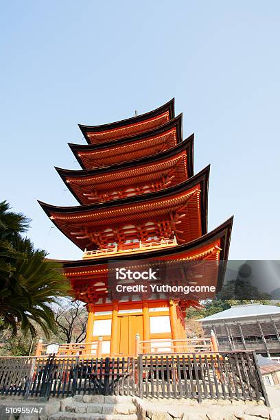 Pagoda In Miyajima Japan Stock Photo - Download Image Now - Asia, Asian Culture, Buddhism