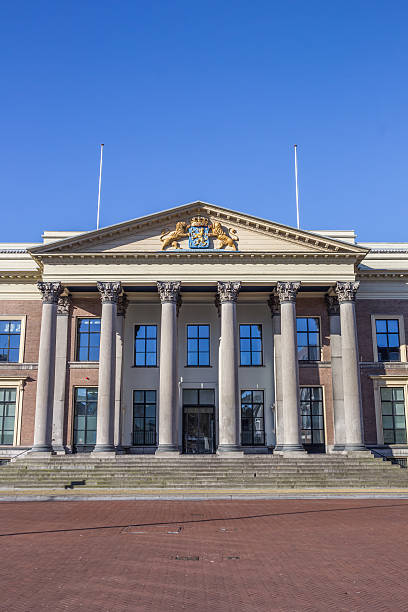 istock Front of the courthouse in Leeuwarden 510956294